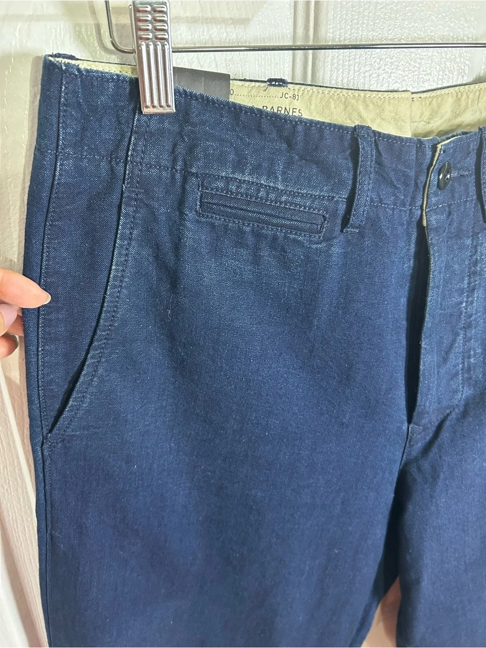 J. Crew Navy Blue Chinos - Straight Leg